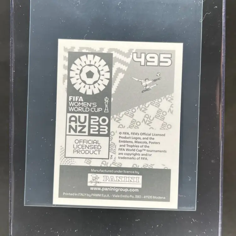 Cristiana Girelli 2023 Panini Women’s World Cup Sticker Italy Soccer Card