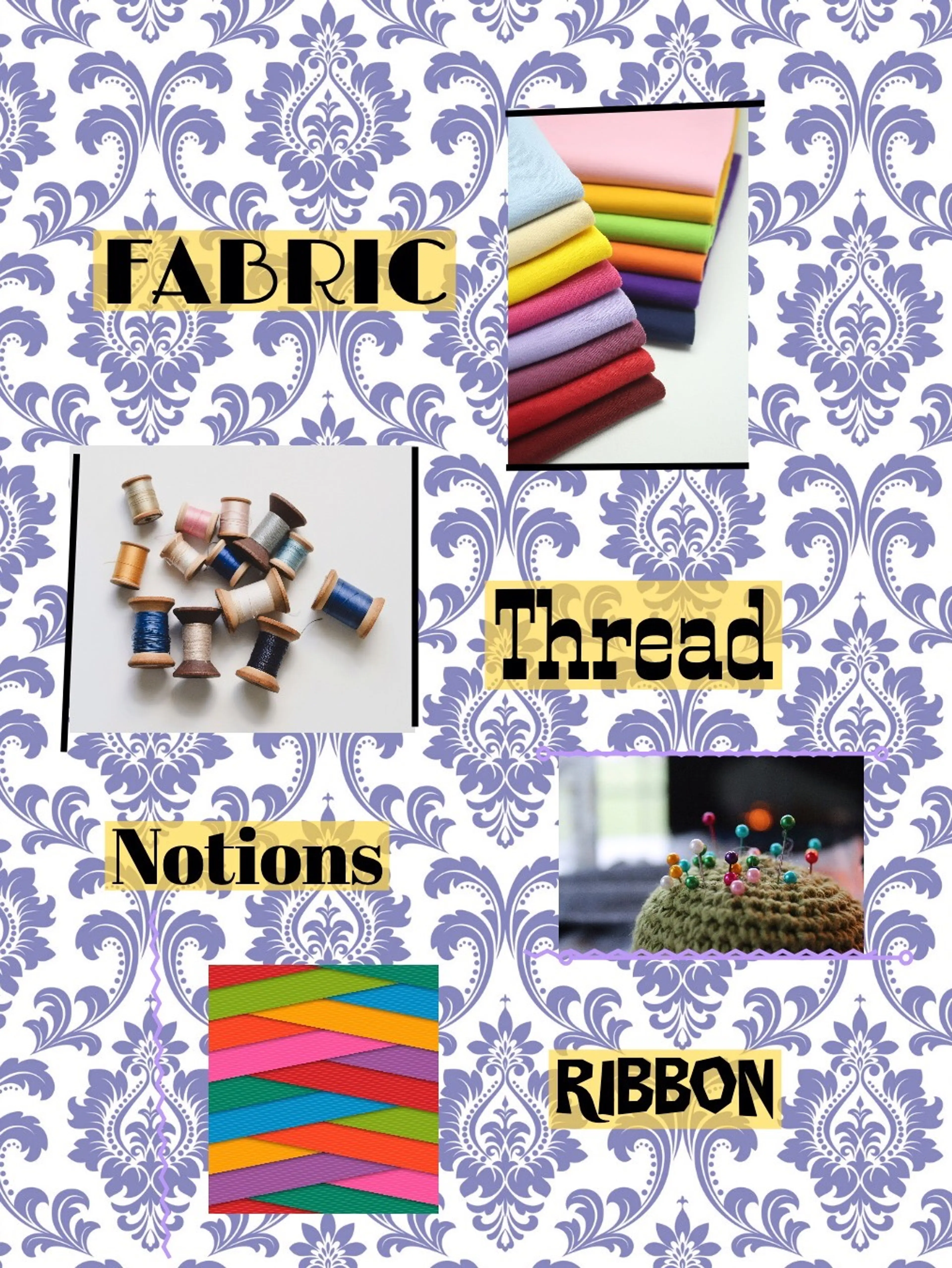 Bolts Of Fabric 