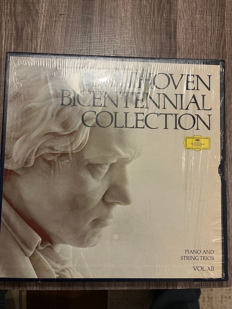 #01 Beethoven Bicentennial Collection Volume XII 5 LP Set Piano & String Trios
