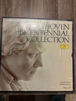 #01 Beethoven Bicentennial Collection Volume XII 5 LP Set Piano & String Trios