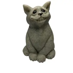 Quarry Critters “Chico” Smiling Cat Figure 2000 @ 4x2 2/4x2 3/4