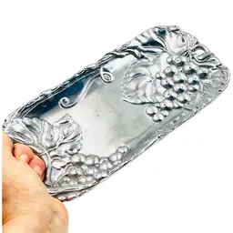 BREAD CHEESE APPETIZER 
HANDLED TRAY 
By Arthur Court 2005
Fall Autumn Harvest Thanksgiving Halloween Christmas Party Celebration