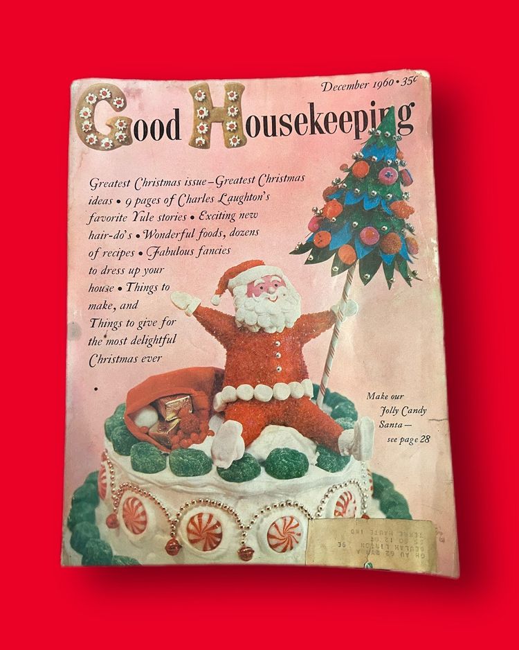 1960 CHRISTMAS Good Housekeeping Magazine
