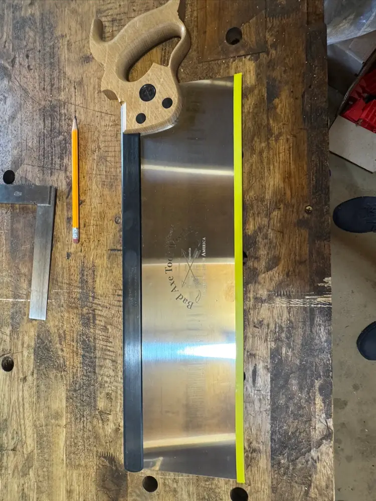 Very Lightly Used 18" Tenon Saw 12ppi