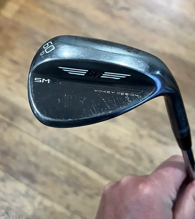 Titleist Vokey SM9 Wedge- 60*- D Grind- Brushed Metal Finish