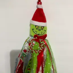 Plush Grinch Tassel Made By Me #2