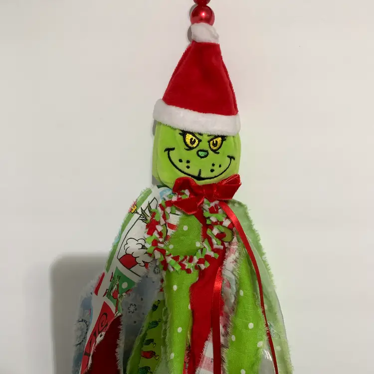 Plush Grinch Tassel Made By Me #2