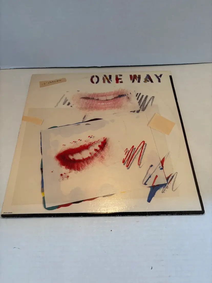 Vintage Vinyl One Way "Let's Talk" Dance Mix from 1985 by MCA Records