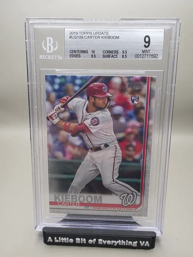 Carter Kieboom 2019 Topps Update BGS 9