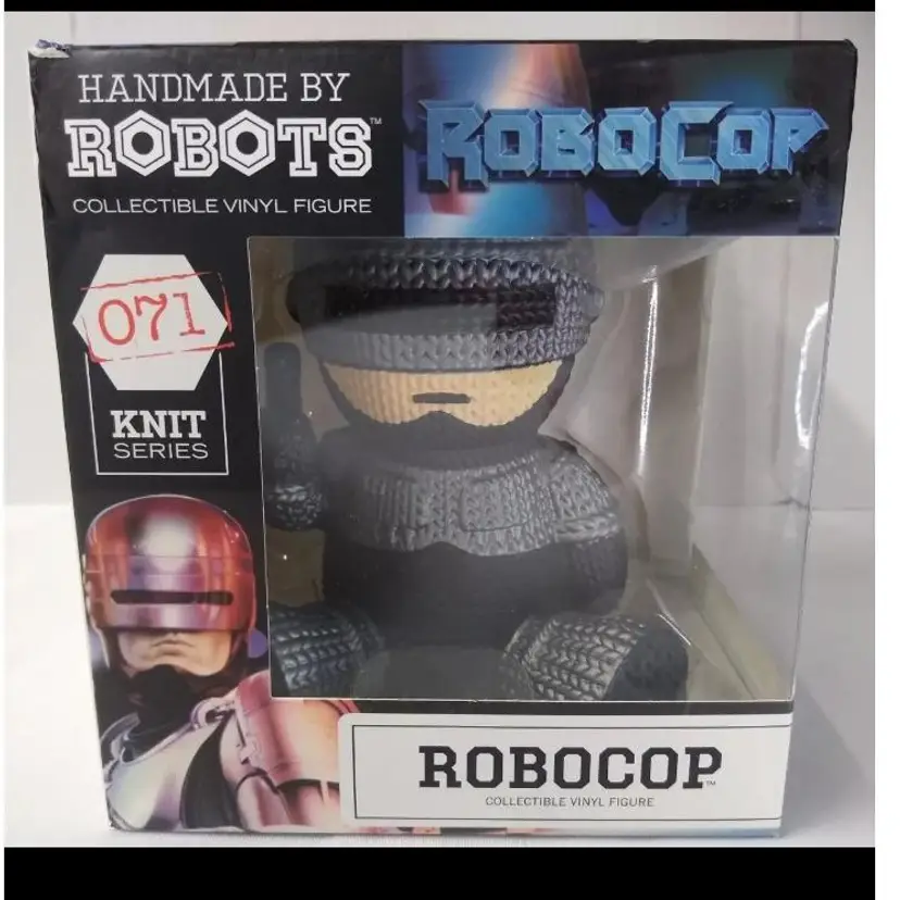 Brand New And Sealed Robocop Handmade by Robots Vinyl Figure Collectible