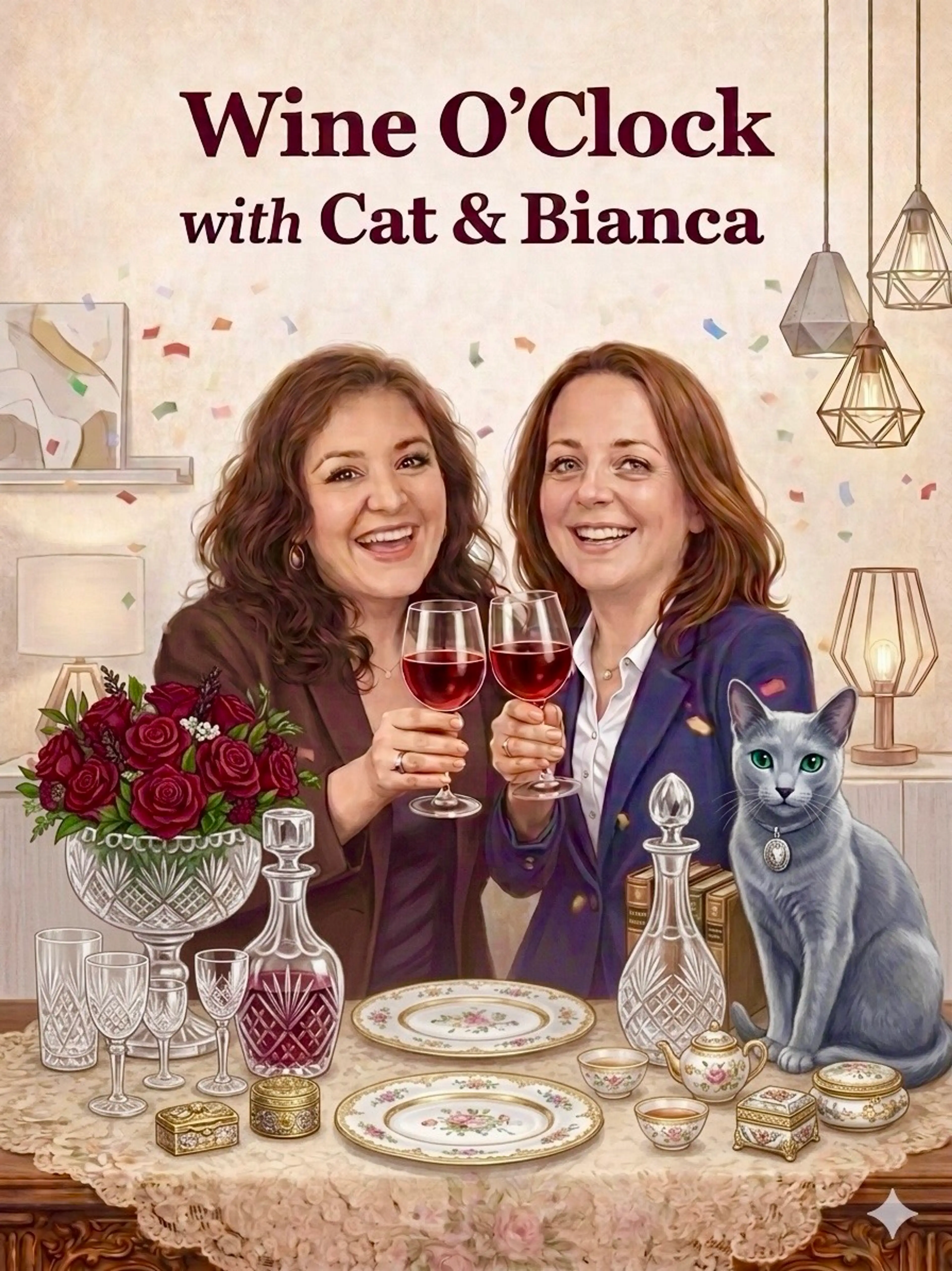 Get your drink it’s Wine O’Clock!! 