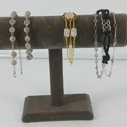 Four Handmade Bracelets