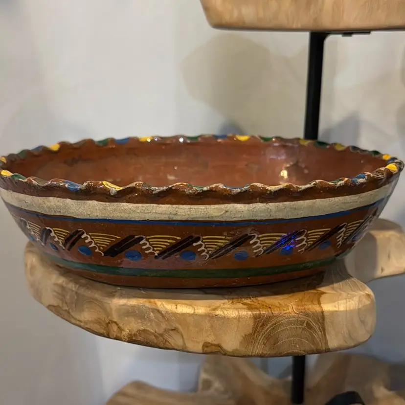Mexican Redware Bowl