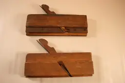 Set of W.F. Dominick 5/8" Match Planes, c. 1845-1851, Very Rare (7278)