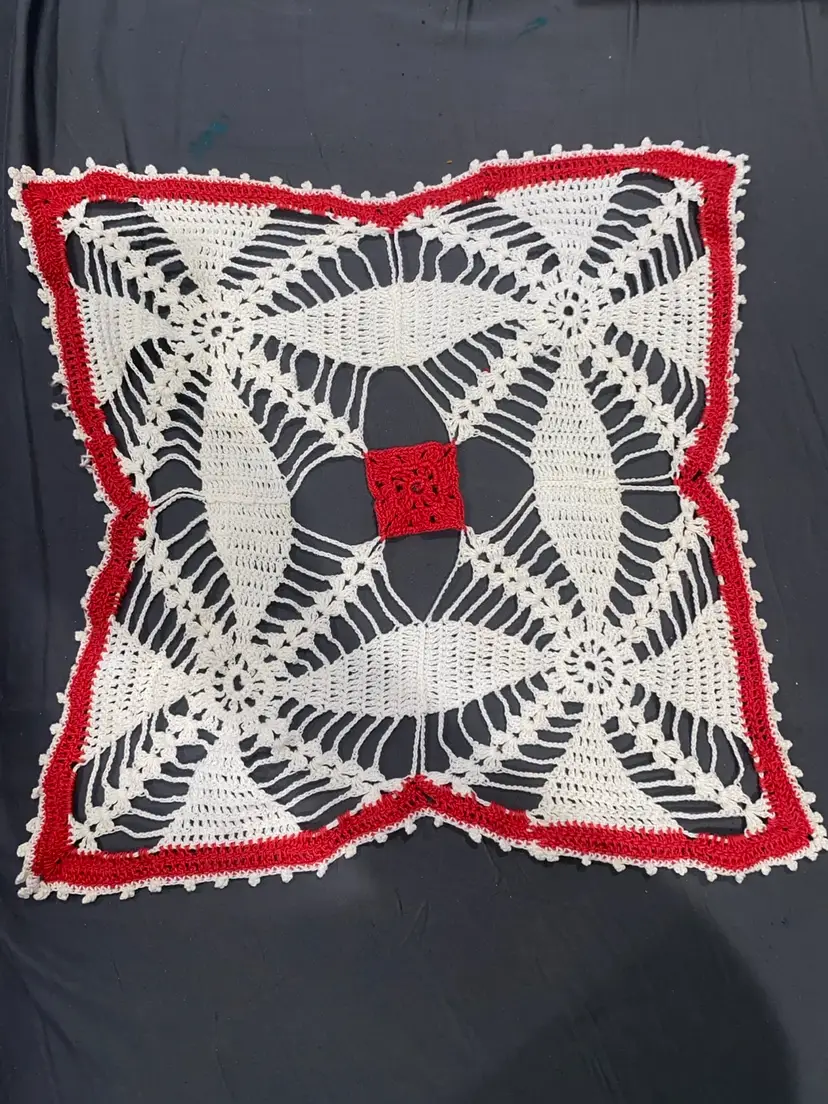 crochet vintage doily