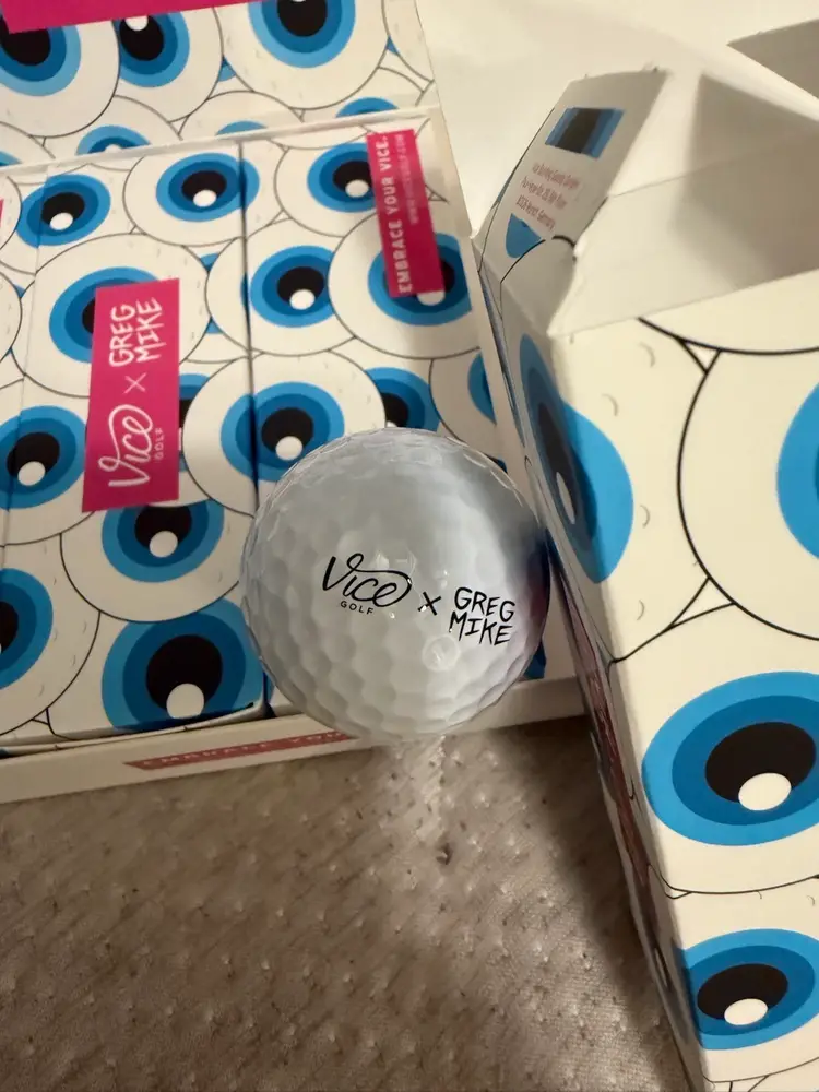 Vice x Greg Mike Limited Edition Full Dozen (New) Sold Out Golf Balls