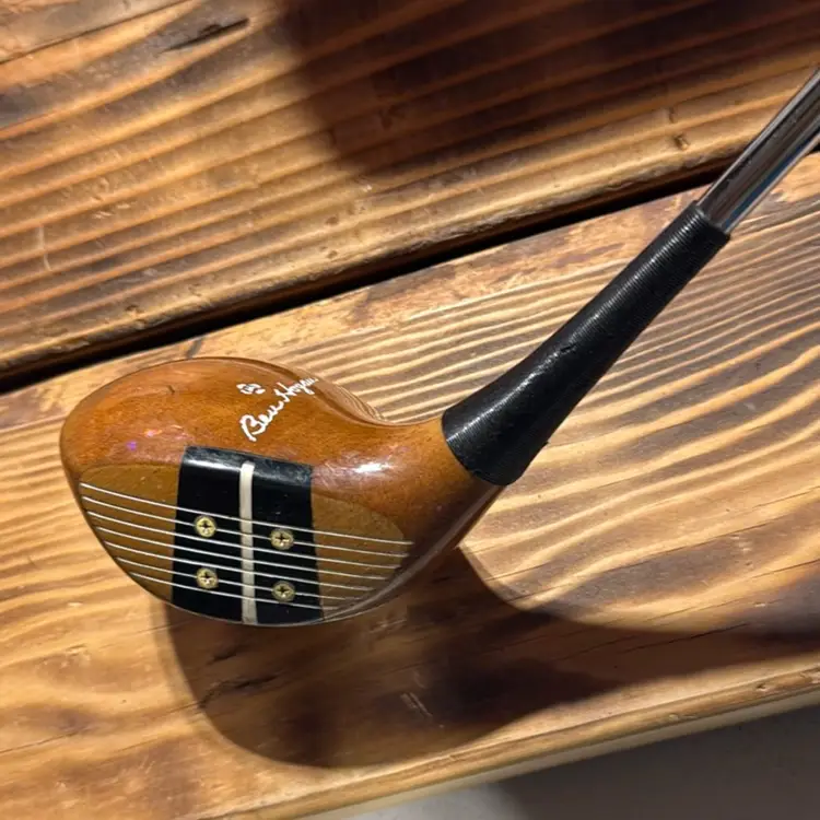 MacGregor (Ben Hogan) Persimmon 2 Wood (restored).   TT Dynamic S300U Shaft