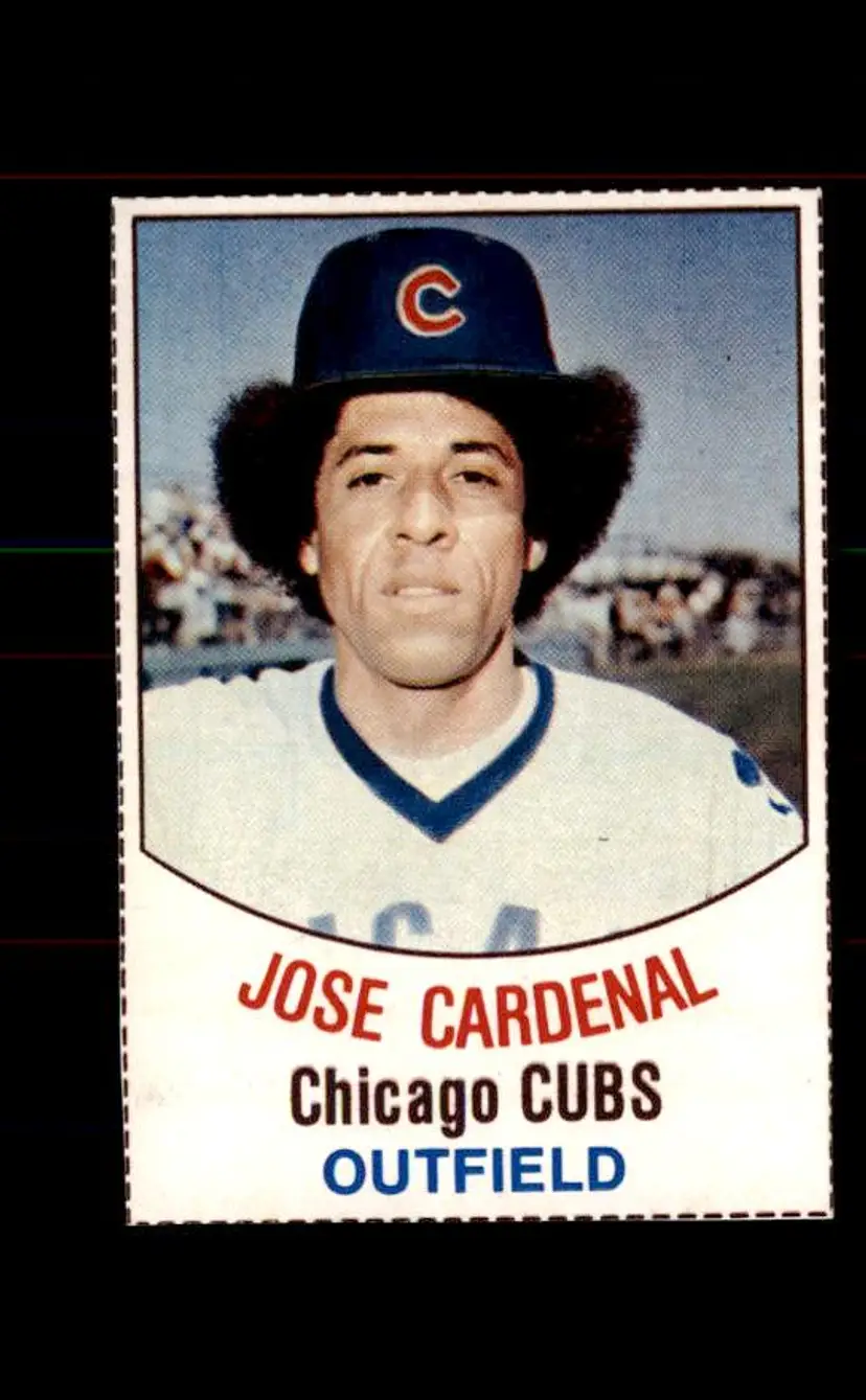 1977 Hostess #85 Jose Cardenal - (pk1) - Chicago Cubs
