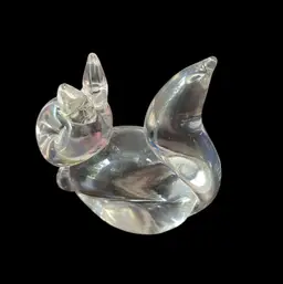 High Quality Art Glass Squirrel As Is