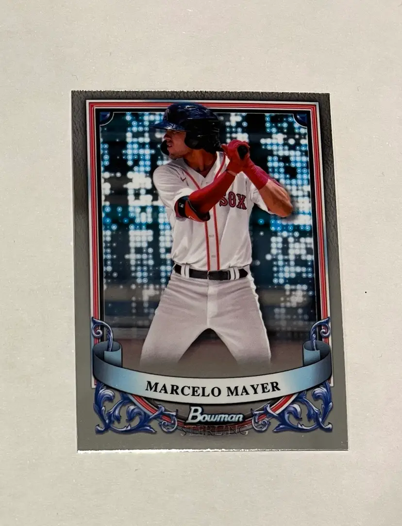 Marcelo Mayer Bowman Sterling Boston Red Sox