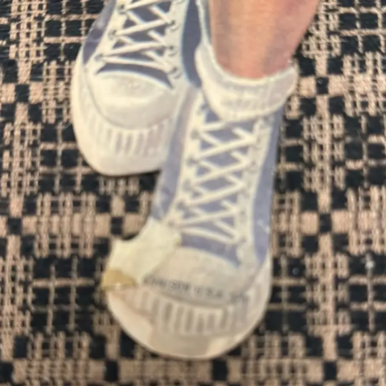 Vintage Converse Advertisement Cardboard