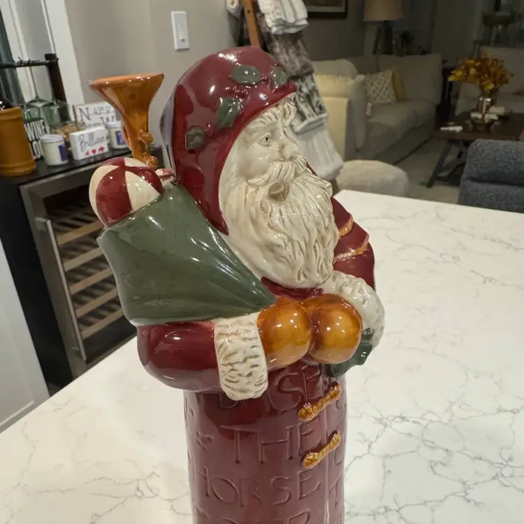 Vintage Ceramic Santa Claus