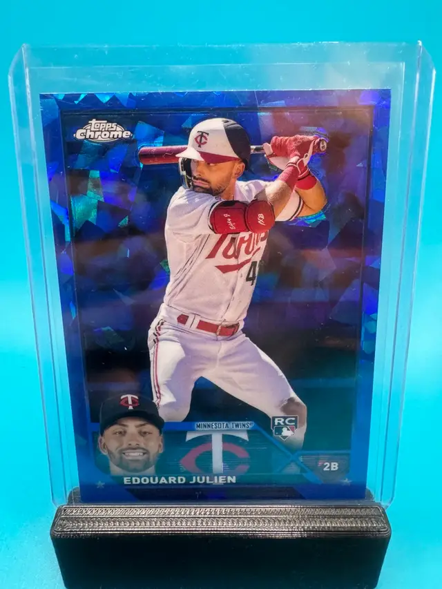 Edouard Julien Topps Chrome Sapphire RC Minnesota Twins