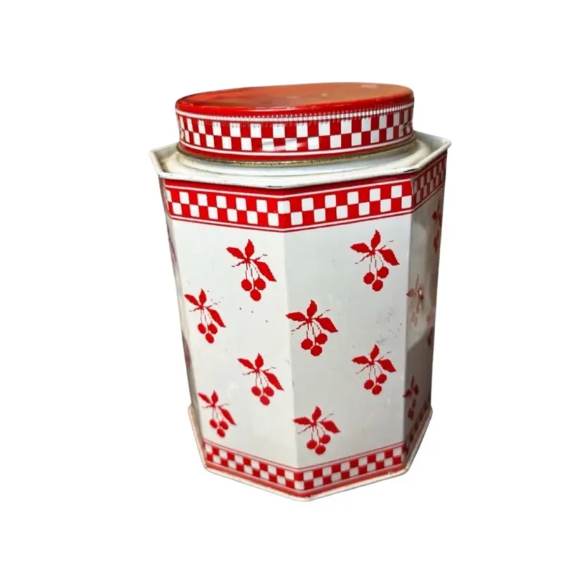 Vintage metal canister