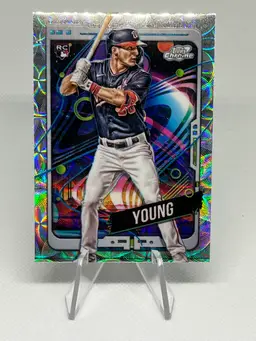 Jacob Young - 2024 Cosmic Chrome Nucleus Refractor - Washington Nationals