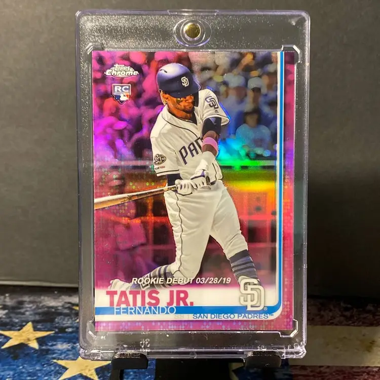 2019 Topps Chrome - Fernando Tatis Jr RC #54 - Pink Refractor SP