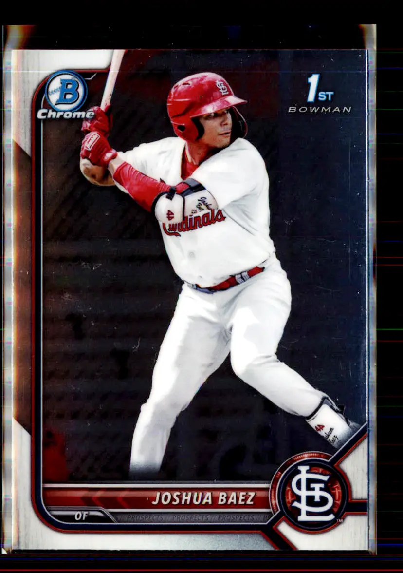 Joshua Baez 2022 Bowman Chrome #BCP-112 - St. Louis Cardinals - (2-109)