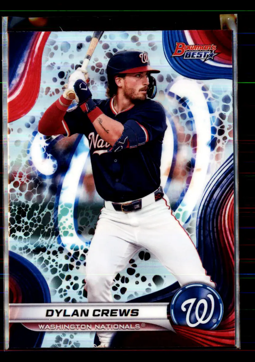 Dylan Crews 2024 Bowman's Best Refractor #TP-30 - (113) - Washington Nationals