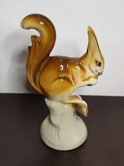 Royal Dux Squirrel Figurine