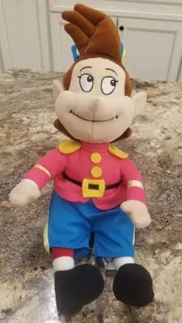 Vintage Kellogg's Rice Krispies Mascot "POP" 1999 Advertising Plush by SASCO