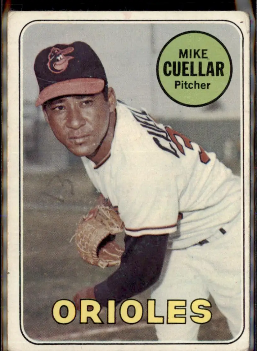 1969 Topps #453 Mike Cuellar - (pk3) - Baltimore Orioles