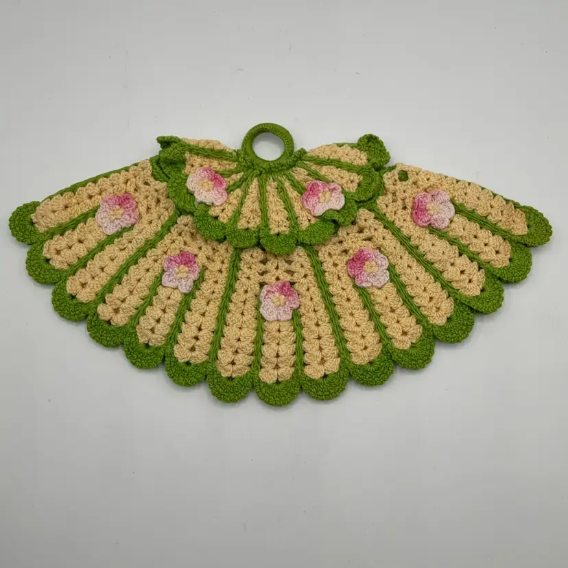 Hand Embroidered Decorative Pot Holder