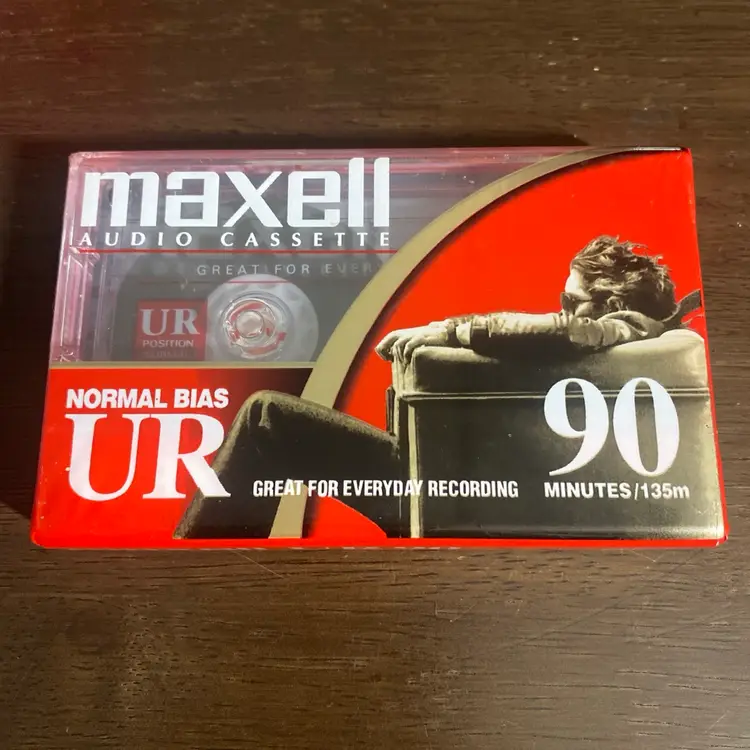Sealed Cassette Tapes lot (7) Maxell 90 (3) TDK D90 Normal Bias Normal