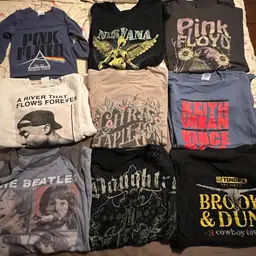 9 Musicians Shirts Women’s, Men, Kids