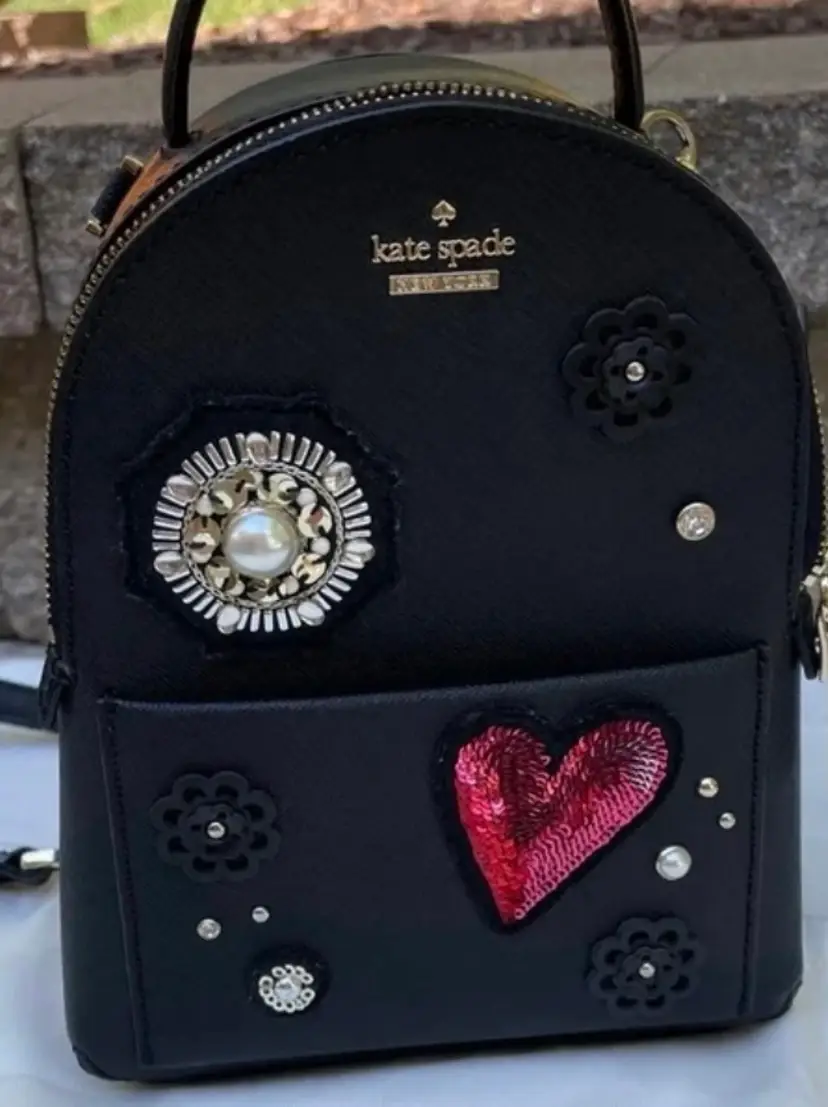 Kate Spade Finer Things Merry Backpack New