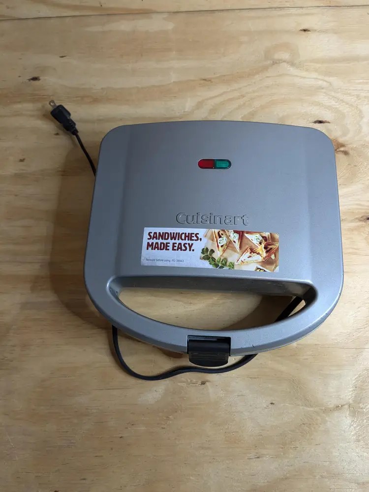 Cuisinart Sandwich Grill Sandwich Press Panini Maker Electronic Grill