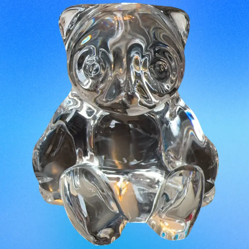 Villeroy & Boch Crystal Bear Paperweight