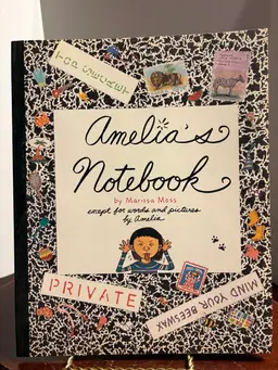 Amelia’s Notebook By Marissa Moss, American Girl Paperback