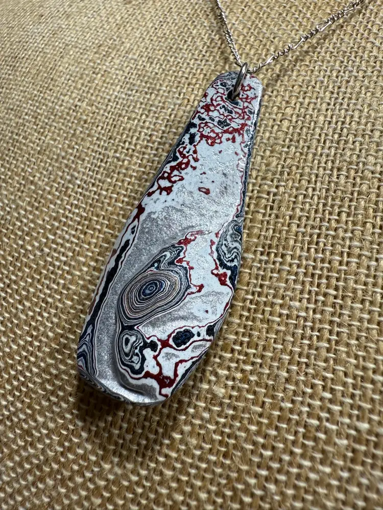 Genuine Detroit Fordite Pendant Only