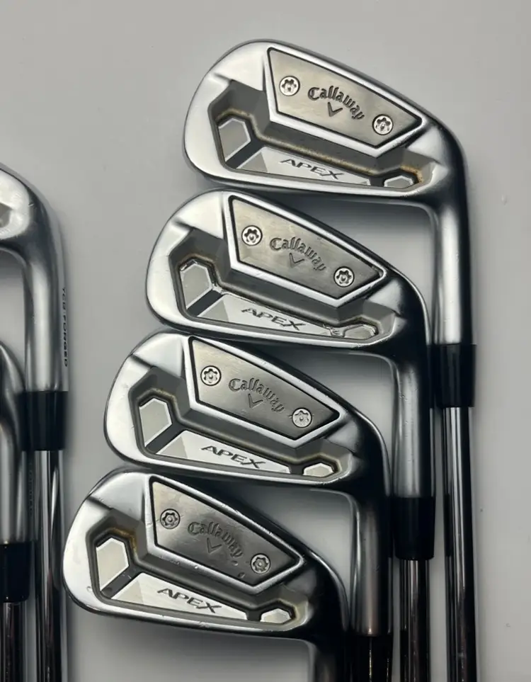 Callaway Apex TCB 21 4-PW - KBS $-Taper 120 Stiff Flex - Good