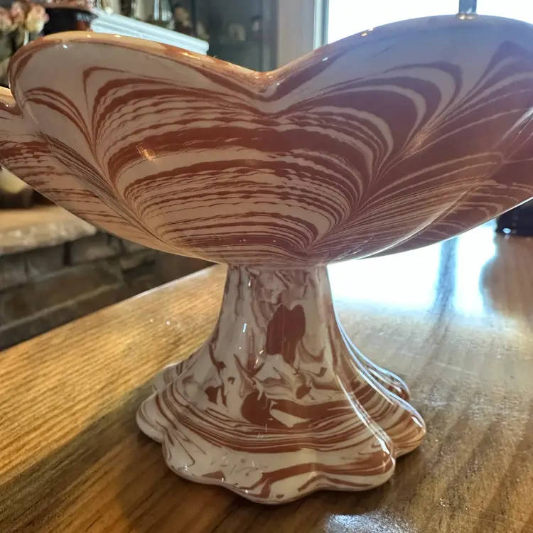 Ceramic Footed Compote Iowa Clay Ceramics