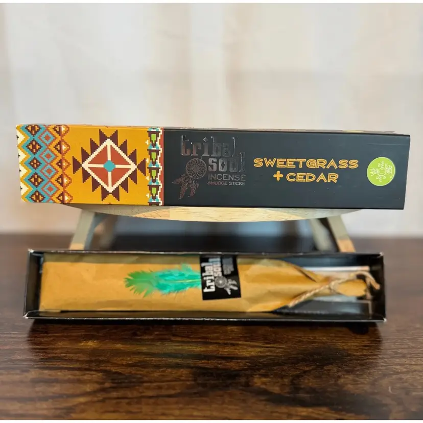 Incense Smudge Sticks SweetGrass + Cedar NEW