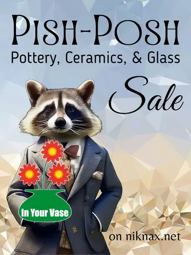 Pish-Posh Pottery & Ceramics Sale w/In_Your_Vase