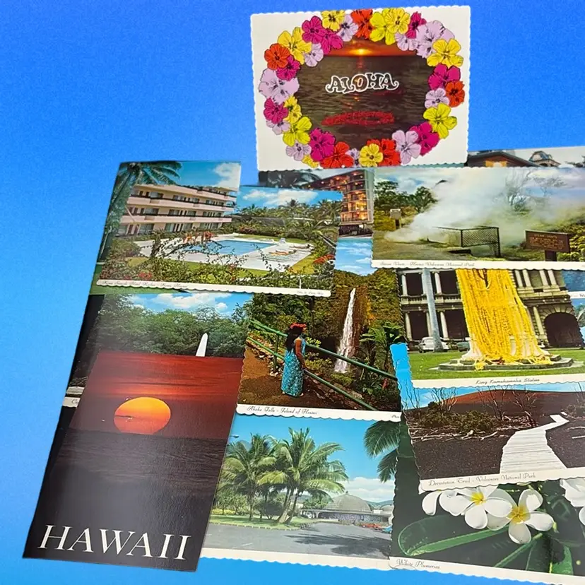 Lot Of Vintage Hawaii Postcards 17