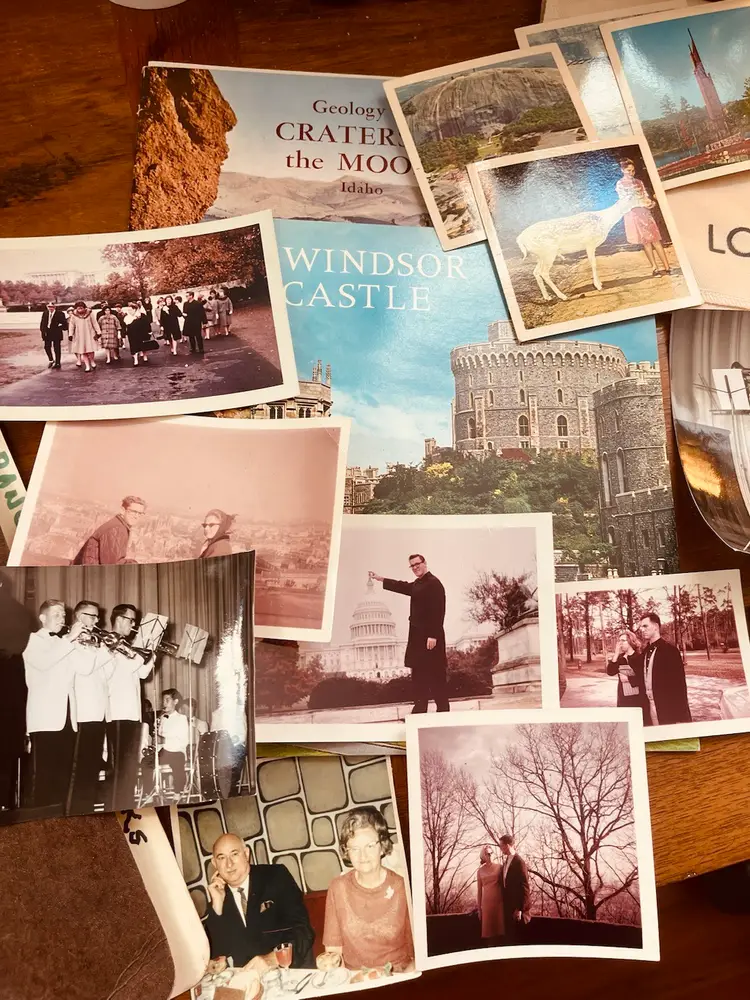 Mid Mod 1960s Ephemera lot Photos/maps