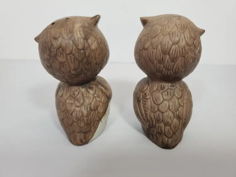 Owl S&P Shaker Set Ceramic